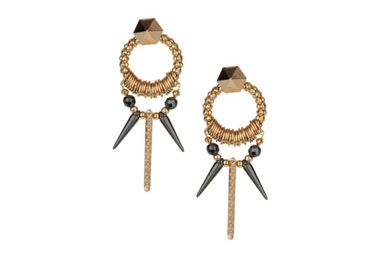 Spike double drop earrings.jpg